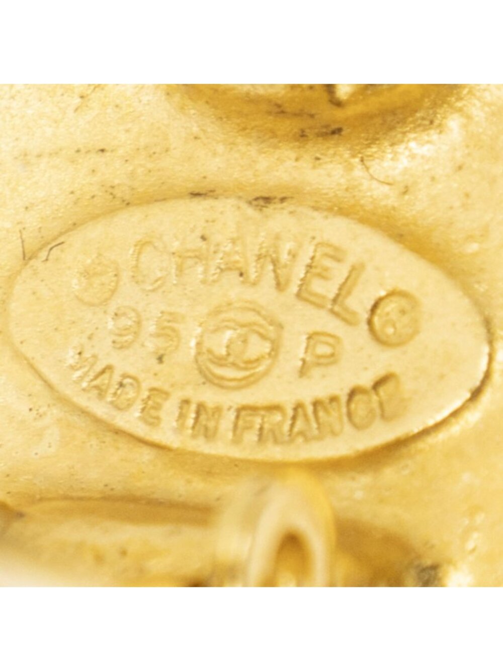 Chanel CC Logo Heart Clip Type Necklace Gold Plated - Picture 6 of 6